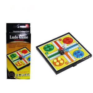 Juego de Mesa Magnético EPT al por Mayor, Mini Juegos de Ajedrez, Juego de Mesa Plegable de Viaje, Ajedrez Magnético, <span class=keywords><strong>Ludo</strong></span> y Damas para Niños - Product Image 1