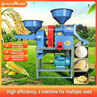 Machine à moudre le riz combinée, fournie directement par l'usine, plusieurs modèles disponibles, équipement de traitement des céréales très rentable