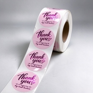 Etiquetas Adhesivas Personalizadas en Rollo, Varios Tamaños y Colores, Diseño de Embalaje para Productos Circulares, Vinilo Adhesivo - Product Image 4