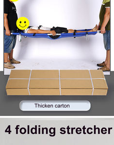 Camilla de rescate de emergencia, equipo médico plegable, doble - Product Image 4