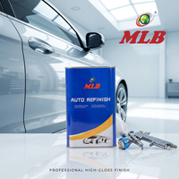 Vernis de finition acrylique haute brillance MLB pour la rénovation automobile, durcisseur, diluant, spray protecteur pour la surface de peinture automobile