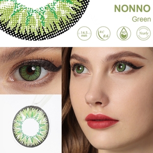 Livraison gratuite Freshgo Flare Lentilles de contact colorées rouges, lentilles de contact colorées brillantes pour les yeux - Product Image 5