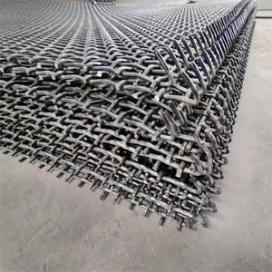 Pièces de rechange XG 2026 pour crible vibrant, maille métallique ondulée en acier inoxydable avec technique de tissage, maille de criblage pour carrière et exploitation minière, crochet - Product Image 5