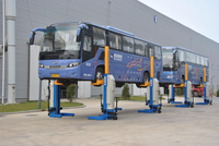 Maxima FC55W CE-Zertifizierter 5,5T/Säule 4-Säulen Hydraulischer Schwerlast-LKW- und Bus-Hebebühne mit 1850mm Maximaler Hubhöhe
