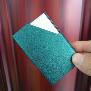 Stock Geometry Style Business Card Holder Oracle Bone Pattern Business <b>Gift</b> Card Box Custom Logo - Product Image 4