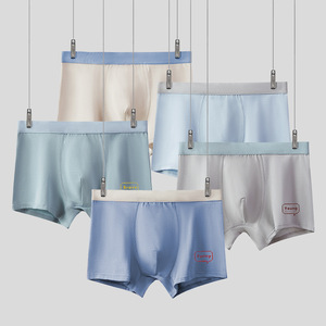 Youth Seamless <strong>Junior</strong> High School Student Cotton Underwear Young Men <strong>Boxer</strong> Shorts for Adolescent Boy - Product Image 6