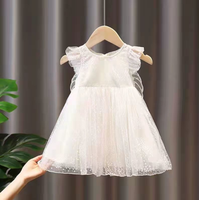 Robe Tutu Papillon 3D pour Bébé Fille, Tenue de Princesse pour Fête d'Anniversaire, Vêtements d'Été pour Enfants, Jupe en Tulle Bouffante