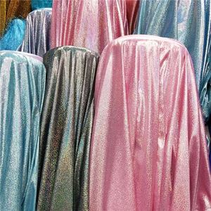 Laser Bronzing Thủ Công 100% Polyester Vải Vải Trang Trí Đám Cưới Mũ Đồ Chơi Vải - Product Image 3