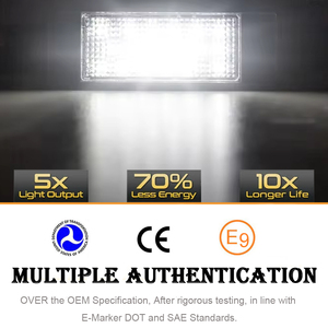 Luz LED para Matrícula de Citroën C5 Tourer Wagon Grand 4 Picasso C3 III <span class=keywords><strong>C4</strong></span> <span class=keywords><strong>Cactus</strong></span> Peugeot 3008 II 208 2008 308 207 CC - Product Image 4