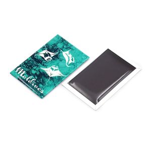 Photo Silk Screen Printed Paper Country Colombia Maldives Circle Button Souvenir <b>Fridge</b> Magnets Fashion - Product Image 4