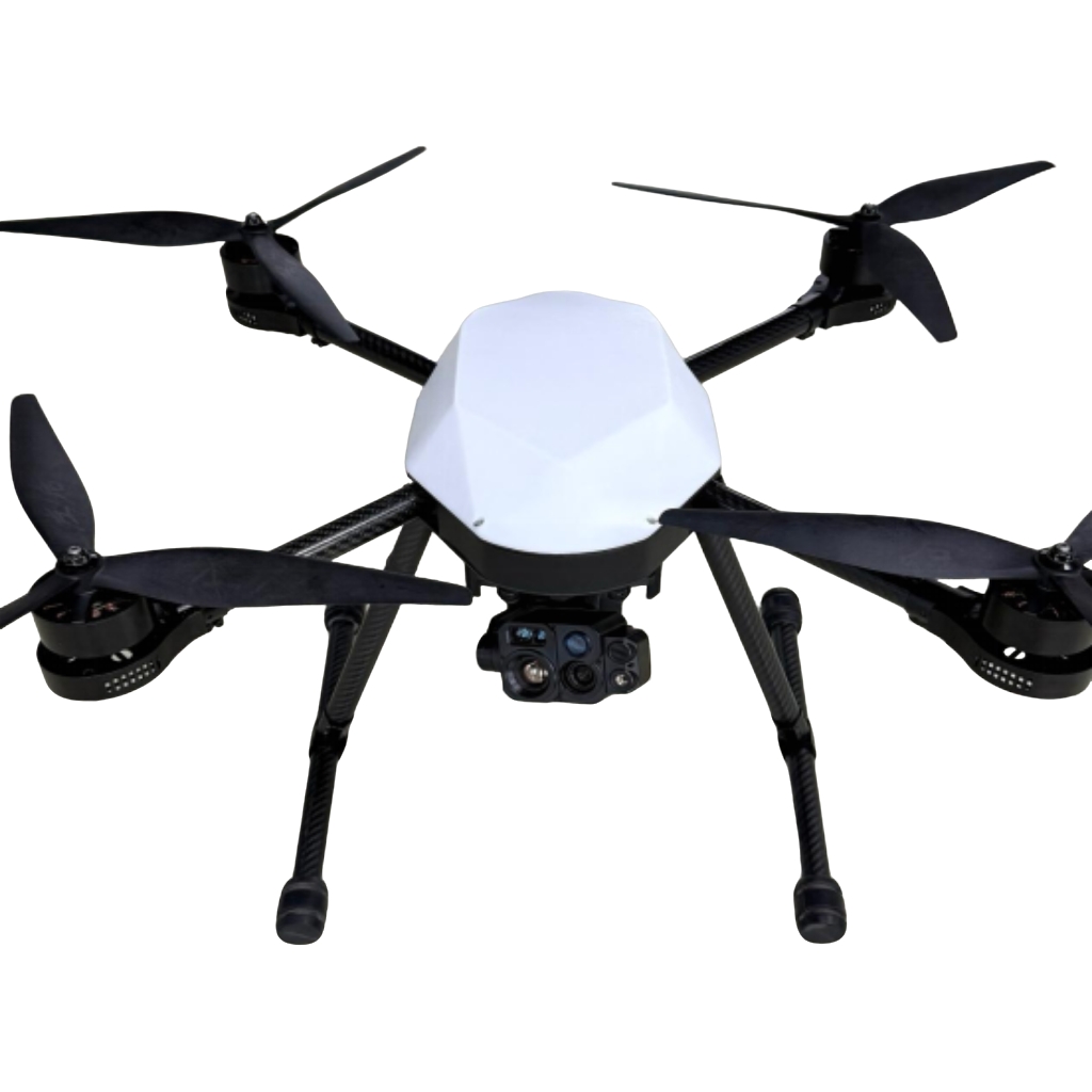 FY-4 Industrial Drone 4K 1080P Camera, 5KG Payload, for Surveying, Inspection, SAR with Lighting
