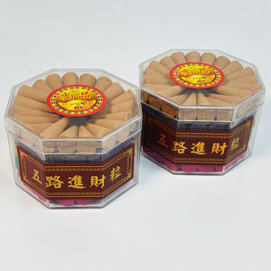 Çok Renkli Geri Akışlı Sandal Ağacı Tütsü Konileri |   Ev Meditasyonu ve Manevi Sunumlar için Çevre Dostu Lavanta Kokulu Koniler - Product Image 6