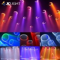 Éclairage cinétique LED 1-6m Cercles de faisceau cinétique Treuil de scène Dmx512 3d Plafond Lumières cinétiques colorées
