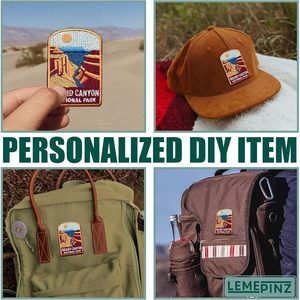 Grand Canyon National Park Embroidery <b>Patch</b> 3 Inches Iron <b>On</b> <b>Sew</b> <b>On</b> Travel Applique <b>Patch</b> - Product Image 6