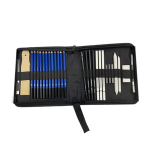 Colorworld – ensemble <span class=keywords><strong>de</strong></span> 54 crayons <span class=keywords><strong>de</strong></span> couleur en bois pour artistes artistiques, kit d'outils en nylon pour le <span class=keywords><strong>dessin</strong></span> - Product Image 3