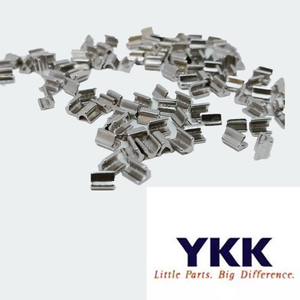 <span class=keywords><strong>Fermeture</strong></span> <span class=keywords><strong>éclair</strong></span> <span class=keywords><strong>YKK</strong></span> avec butée supérieure et inférieure en métal argenté 03 05 08 10, <span class=keywords><strong>curseur</strong></span> en laiton antique Excella Gold pour sac (STOPPER) - Product Image 6