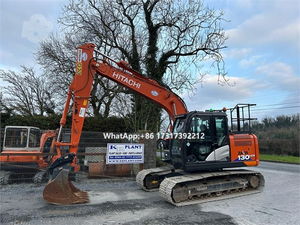 Excavatrice Hitachi Zx130 LCN-6 d'occasion, excavatrice sur chenilles Hitachi Zx130 LCN-6 d'origine japonaise, travaux de terrassement - Product Image 2