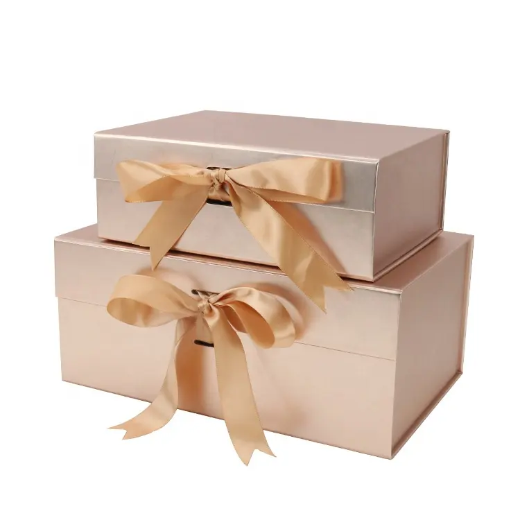 Foldable Premium Gift Packaging Box With Lid For Present