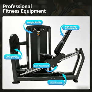 Máquina de <span class=keywords><strong>prensa</strong></span> de piernas sentado comercial para cuádriceps y glúteos |   Estación Compacta de <span class=keywords><strong>Prensa</strong></span> de Piernas |   Fuerza de la Parte Inferior del Cuerpo - Product Image 6