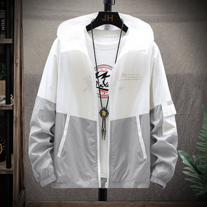 Ropa de Protección Solar para Hombre, Chaqueta Casual Coreana con el Mismo Estilo de Piel, Chaqueta Deportiva Juvenil a la Moda - Product Image 3