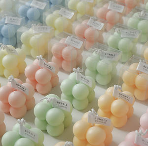 نمط Ins ديكور رومانسي مصنوع يدويًا لطيف صغير مكعب سحري فقاعة بدون دخان - Product Image 3