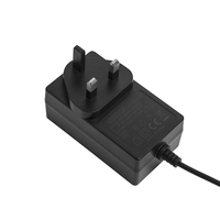 Adaptateur secteur universel EU/USA/UK/Union africaine AC 48W 24V 2000mAh pour téléviseurs et routeurs (12V 2A 4A)
