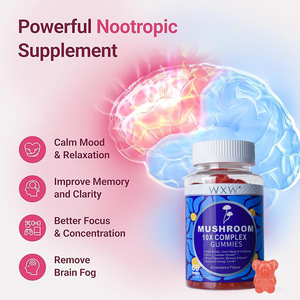 Gomitas de hongos personalizadas profesionales que aumentan la energía, suplementos para mejorar la salud Mental para adultos y mujeres embarazadas - Product Image 6