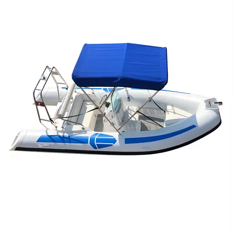 Imbarcazione gonfiabile con costola rigida in fibra di vetro in PVC/Hpalon con 430 a 6 ripiani