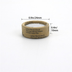 Round <b>Paper</b> Ring Cotton Fiber Filter <b>Elements</b> Air Filter Replacement Parts - Product Image 4