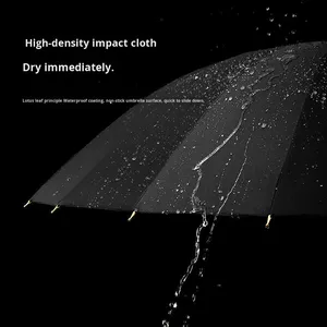 <span class=keywords><strong>Parapluie</strong></span> de qualité supérieure, personnalisé avec logo, résistant au <span class=keywords><strong>vent</strong></span>, 24 baleines, extra large, toutes saisons, pour cadeaux promotionnels d'entreprise - Product Image 6