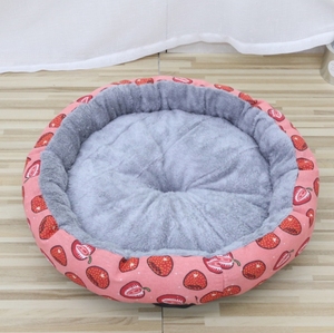 Cama redonda de algodão para gato e cachorro - Product Image 5
