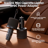 Cargador Inteligente con Pantalla de Voltaje, Adaptador de Corriente de 12V 24V a 30V CC, Enchufe Eficiente para Encendedor de Cigarrillos, para Mini RV y Satélites