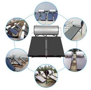 Calentador de Agua <span class=keywords><strong>Solar</strong></span> Presurizado BTE <span class=keywords><strong>Solar</strong></span> de 300L con Tanque de Acero Inoxidable para 6-7 Personas, Sistema de Agua Caliente para el Hogar - Product Image 1