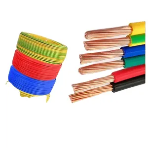 BV BVR <span class=keywords><strong>THW</strong></span> THHN <span class=keywords><strong>สาย</strong></span>เคเบิลไฟฟ้า<span class=keywords><strong>2.5</strong></span>มม. <span class=keywords><strong>สาย</strong></span>เคเบิลทองแดงหุ้มฉนวนพีวีซีแกนเดียว - Product Image 2