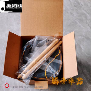 2024 Jingying Musique Maternelle Aides Pédagogiques Pour Enfants, 16CM Peau De Vache Tambours Indiens Instruments De Percussion - Product Image 6
