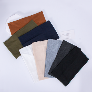 Bandeaux de sport larges et doux avec logo personnalisé, élastiques et extensibles, pour l'entraînement, la course et le yoga - Product Image 5