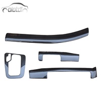 Accessoires intérieurs de voiture, acier inoxydable époxy poli haute brillance, noir carbone, décoration pour E46 M3 2D 2 portes gauche