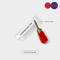Fraiseuses dentaires 1,0 mm 0,6 mm 2,5 mm avec tige de 6 mm pour machine à céramique vitrocéramique Imes 350i utilisée dans les laboratoires dentaires CAD/CAM