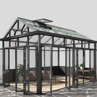 Qiavilla — serre de soleil de luxe en Aluminium, terrasse de jardin, Patio de Villa, Double verre