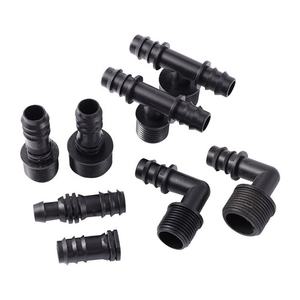 Garten-DN16-Rohr 1/2 3/4 Zoll Außengewinde T-Stück Winkel Gerade Landwirtschaftlicher Mikrobewässerungs-Wasserverbinder - Product Image 6