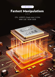 9 inch 1 + 32GB 2 DIN đài phát thanh Android 2 + 32 gam tự động thiết bị điện tử xách tay MP5 màn hình stereo CD Android Carplay đài phát thanh xe DVD Player - Product Image 2