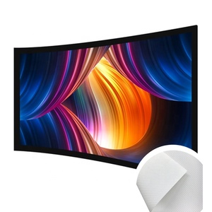 Tissu d'écran de projection acoustiquement transparent en matériau tissé de 0,6 mm pour cinéma maison - Product Image 3