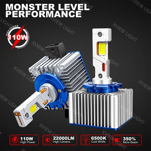 Xview CANBUS D Series Led Đèn Pha Bóng đèn 1100W 22000LM ban đầu HID <span class=keywords><strong>Ballast</strong></span> xe Led Đèn Pha D1S <span class=keywords><strong>D2S</strong></span> D3S D4S d5s - Product Image 2