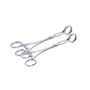 Pinzas de lengua de acero inoxidable Double Deer de 17 cm, instrumento quirúrgico dental, pinza oral - Product Image 4