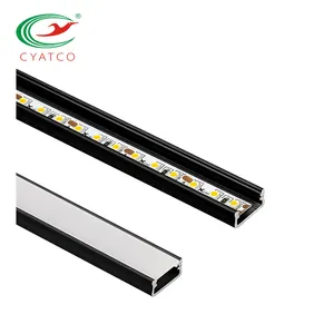 Aksesori Dinding Slat Kayu-Strip Lampu LED Yang Dapat Diredupkan