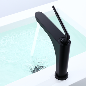 Minwei in ottone di nuova concezione rubinetti <span class=keywords><strong>lavabo</strong></span> <span class=keywords><strong>lavabo</strong></span> <span class=keywords><strong>lavabo</strong></span> a foro singolo colore nero rubinetto per bagno di lusso <span class=keywords><strong>lavabo</strong></span> rubinetto - Product Image 5