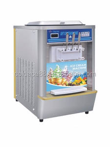 Machine à Glace Italienne Mini Commerciale 3 Saveurs Production 12-18kg/h BQ818Y - Product Image 5