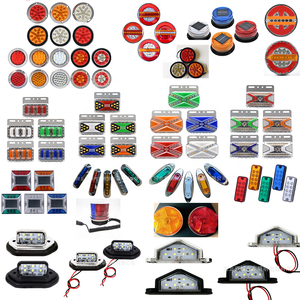 PK12332 for Bus Truck Trailer 12V 24V LED Flashing Lamp Top <strong>Roof</strong> Running <strong>Lights</strong> Kit Driving Strobe Warning Side Marker <strong>Light</strong> - Product Image 3