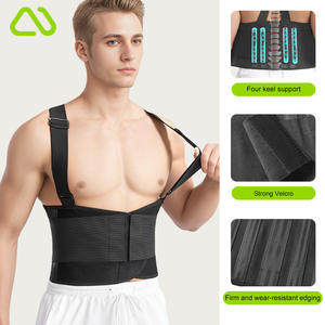 Correcteur de posture personnalisé avec logo, harnais de travail, soutien dorsal, ceinture de soutien lombaire, protection professionnelle, 100% polyester pour - Product Image 5