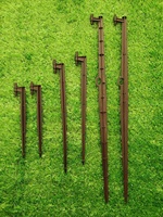 Bouchon de sol tige serre agricole atomisation irrigation micro-pulvérisation prise de sol support goutte à goutte accessoires de joint d'irrigation